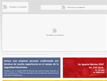 Tablet Screenshot of optech.com.pe